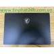 Thay Vỏ Laptop MSI Modern 14 B11MOU B11MOL B5M A10M B11SB Màu Đen