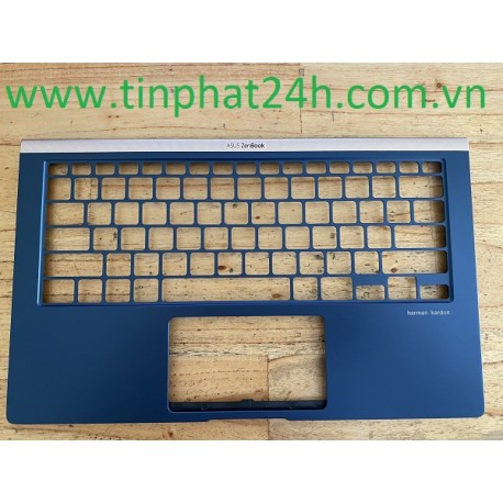 Thay Vỏ Laptop Asus ZenBook UX433 UX433F UX433FA UX433FN UX433FLC 13N1-60A0J31 Xanh Đen