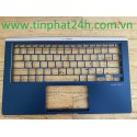 Thay Vỏ Laptop Asus ZenBook UX433 UX433F UX433FA UX433FN UX433FLC 13N1-60A0J31 Xanh Đen