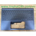 Thay Vỏ Laptop MSI Modern 14 B11MOU B11MOL B5M A10M B11SB Xanh Đen TouchPad Lớn