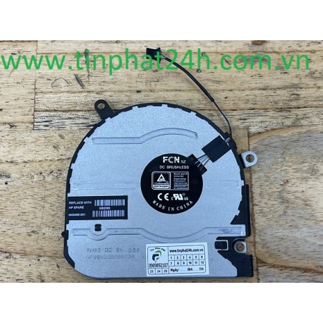 Thay FAN Quạt Tản Nhiệt Laptop HP Envy 15M-ES 15-EU 15-ES 15T-ES 15M-ES1013DX TPN-W149 TPN-W150 DFS5K12114262C