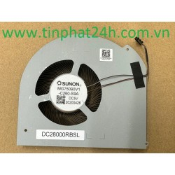 Thay FAN Quạt Tản Nhiệt Laptop Dell Precision 7750 7760 M7750 M7760 P44E 0KPYYT MG75090V1-C260-S9A GPU