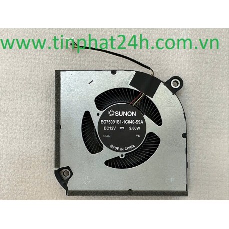 Thay FAN Quạt Tản Nhiệt Laptop Acer Nitro V ANV15-51 ANV15-51-532J N23Q22 EG75091S1-1C040-S9A 12V 9.60W GPU
