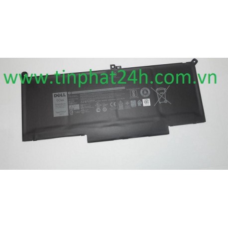 Battery Laptop Dell Latitude E7280 E7290 E7480 E7490 60Wh 0DM3WC