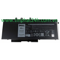 Battery Laptop Dell Latitude E5480 E5580 E5280 E5490 E5590 Precsion M3520 M3530 68Wh GJKNX