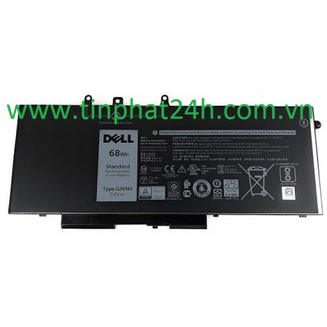 Thay PIN - Battery Laptop Dell Latitude E5480 E5580 E5280 E5490 E5590 Precsion M3520 M3530 68Wh GJKNX